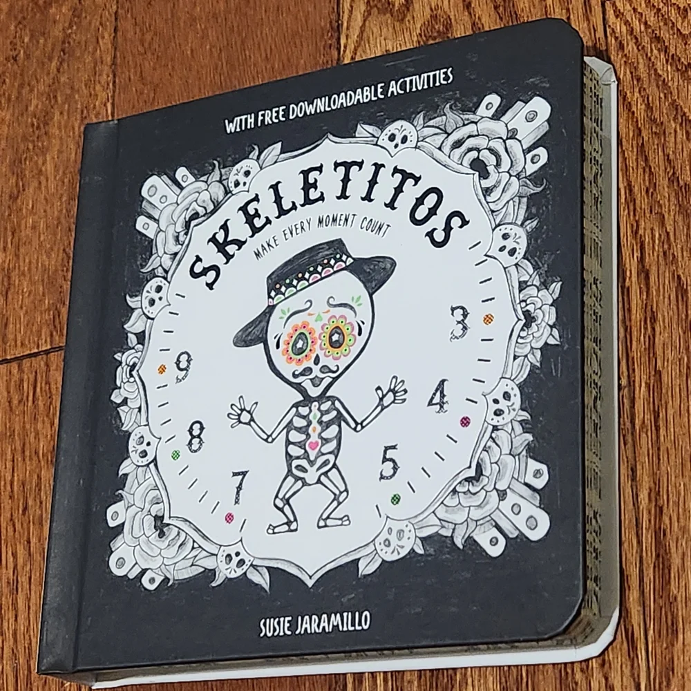 New Skeletitos Kids Learning Book - Black and White